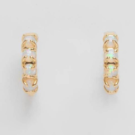 TRAMPS + THIEVES Sonata Opal Hoop Earrings