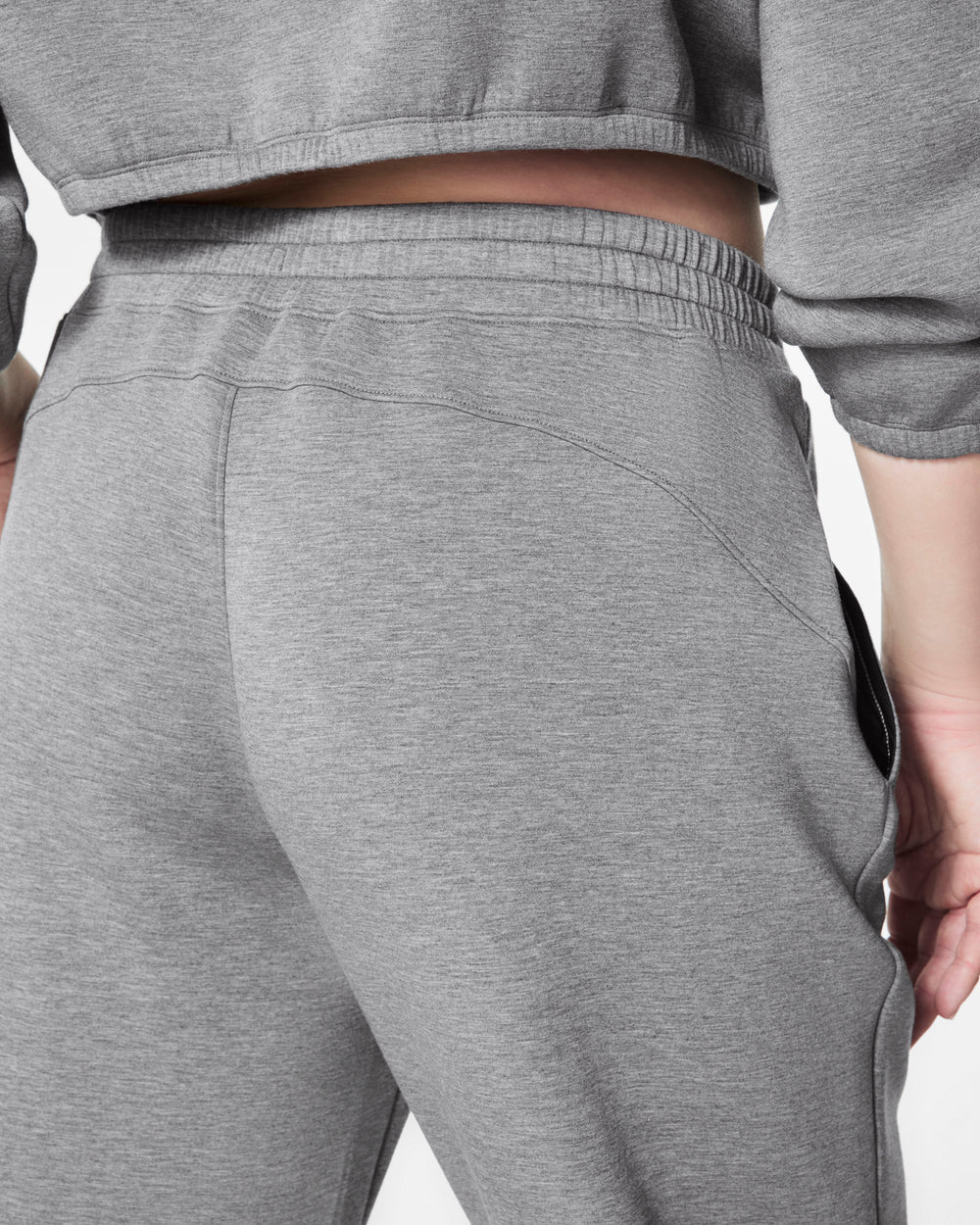 SPANX AIR ESSENTIALS JOGGER MEDIUM HEATHER GREY