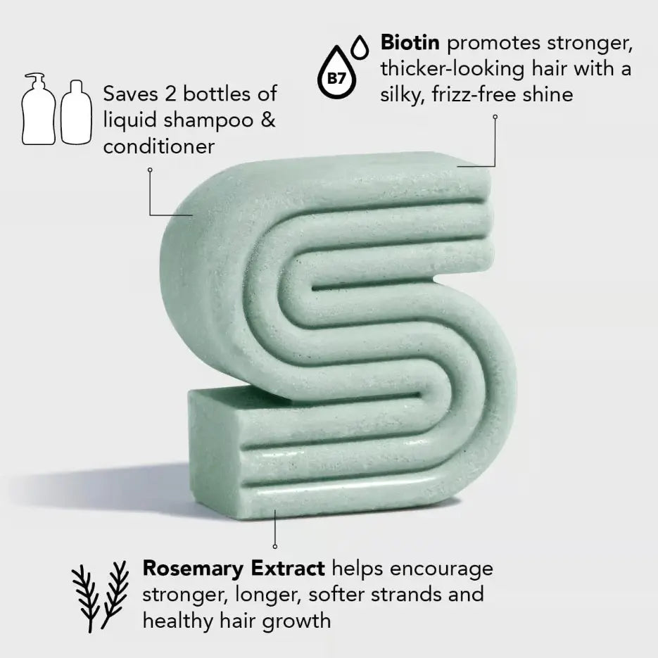 KITSCH KITSCH Rosemary & Biotin Volumizing Solid Shampoo