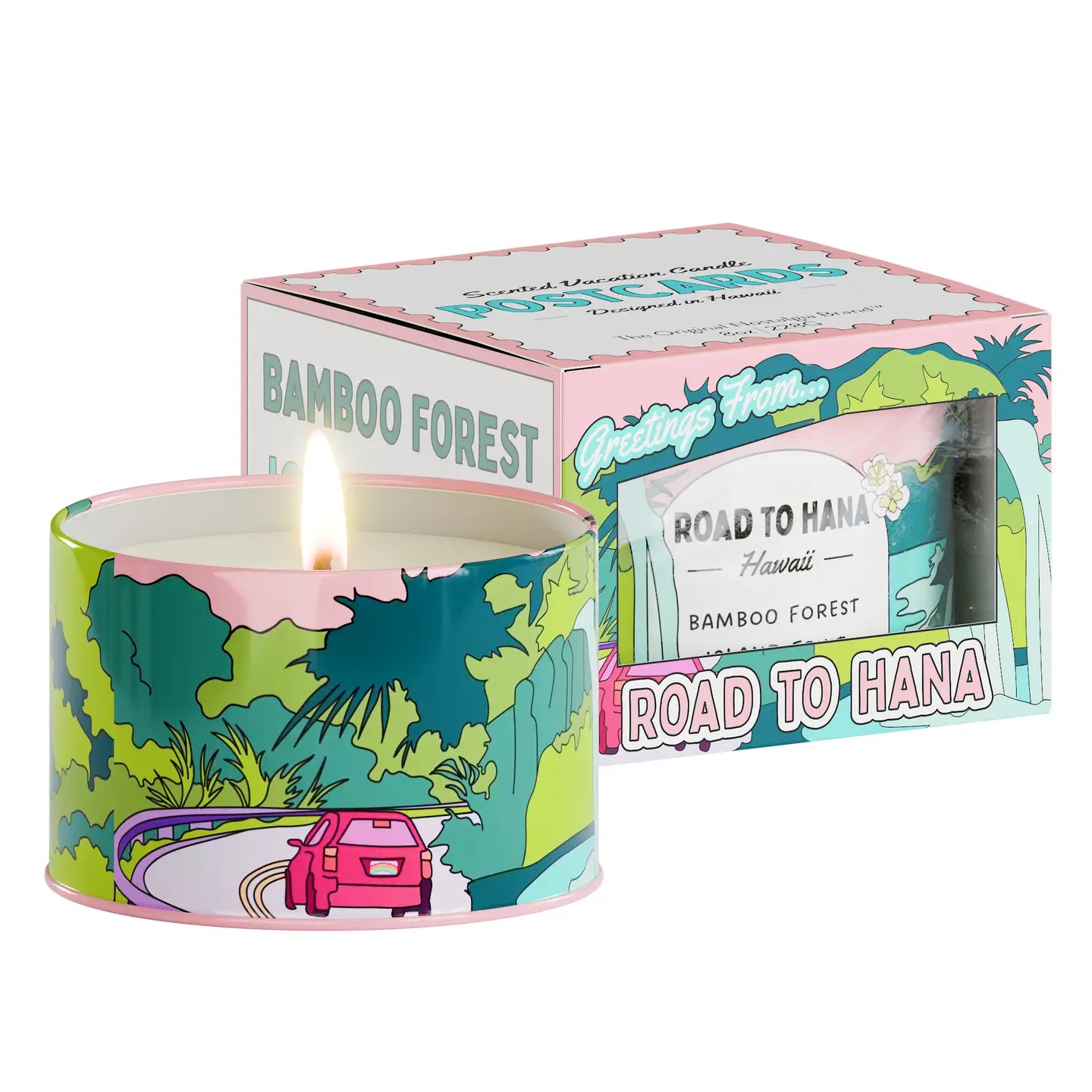 POSTCARDS Road To Hana Hawaii Scented Destination Candle