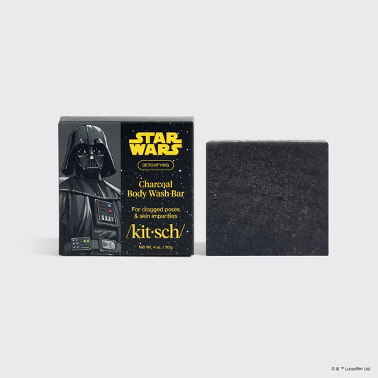 KITSCH Star Wars™ & Kitsch Charcoal Detoxifying Solid Body Wash - Darth Detox