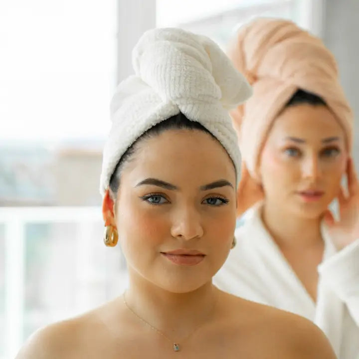 VOLO Hero Hair Towel Salt White