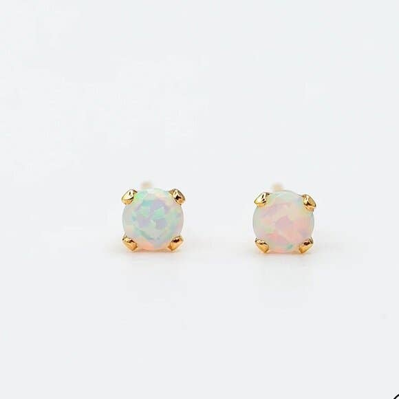 TRAMPS + THIEVES OPAL STUD EARRINGS