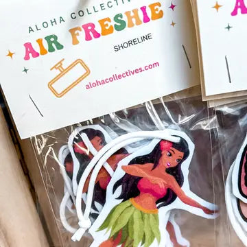 ALOHA COLLECTIVES AIR FRESHENER HULA GIRL PIKAKE