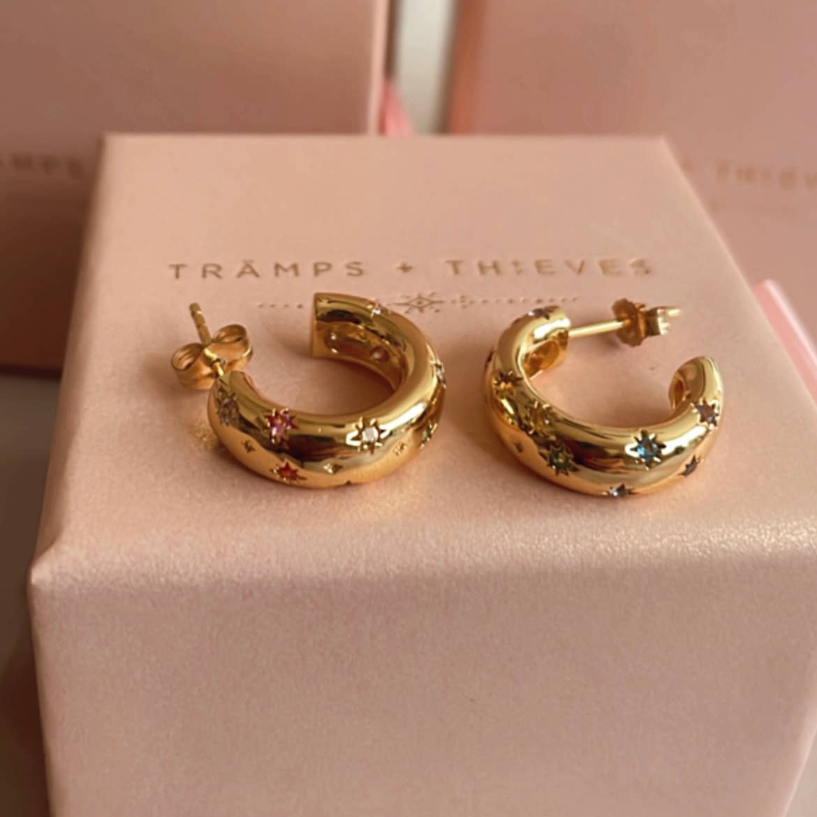 TRAMPS + THIEVES Estela Hoops