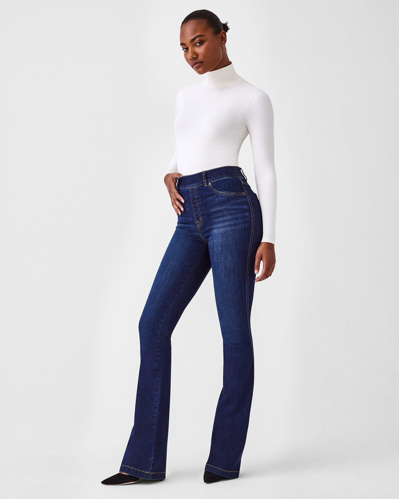 SPANX THE FLARE JEAN MIDNIGHT SHADE