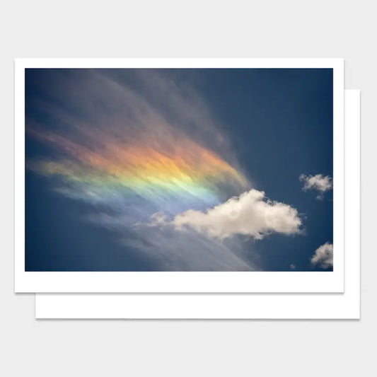 PALM PRESS GREETING CARDS Rainbow in the Clouds