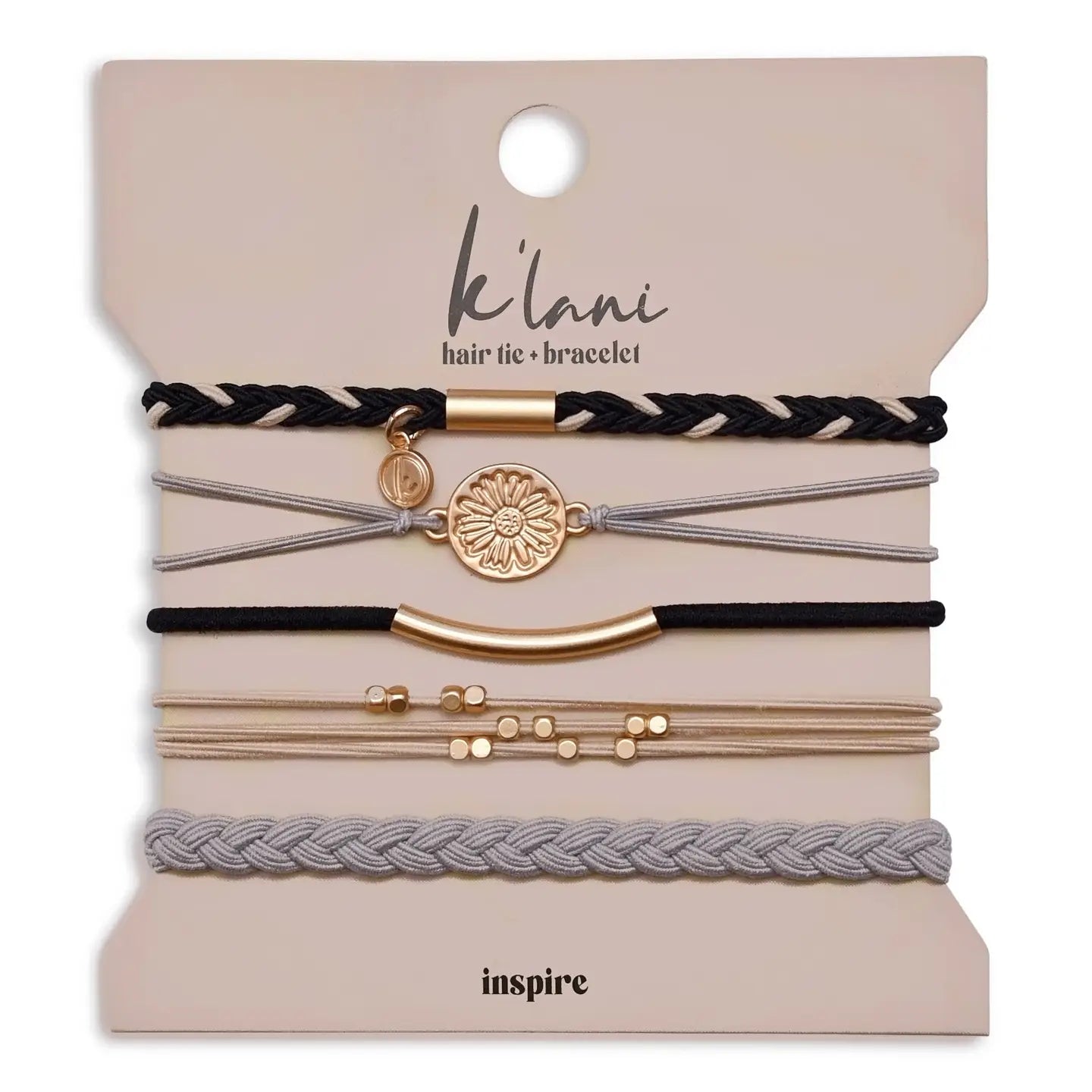 K'LANI HAIR TIE BRACELETS INSPIRE