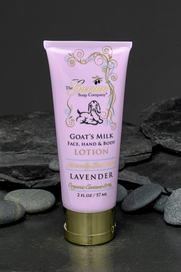 GRECIAN SOAP COMPANY ORGANIC GOAT'S MILK LOTION LAVENDER