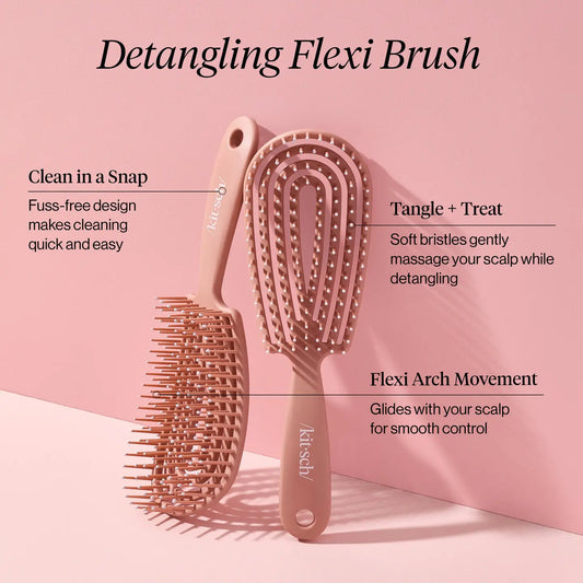 KITSCH Detangling Flexi Brush Terracotta