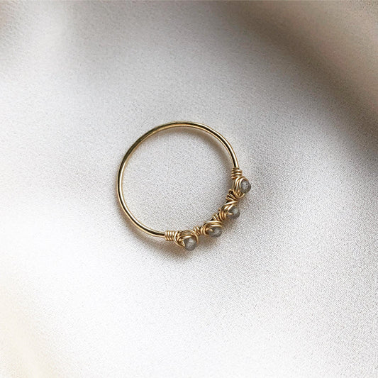 In Situ Aspen Ring 14K Gold Fill