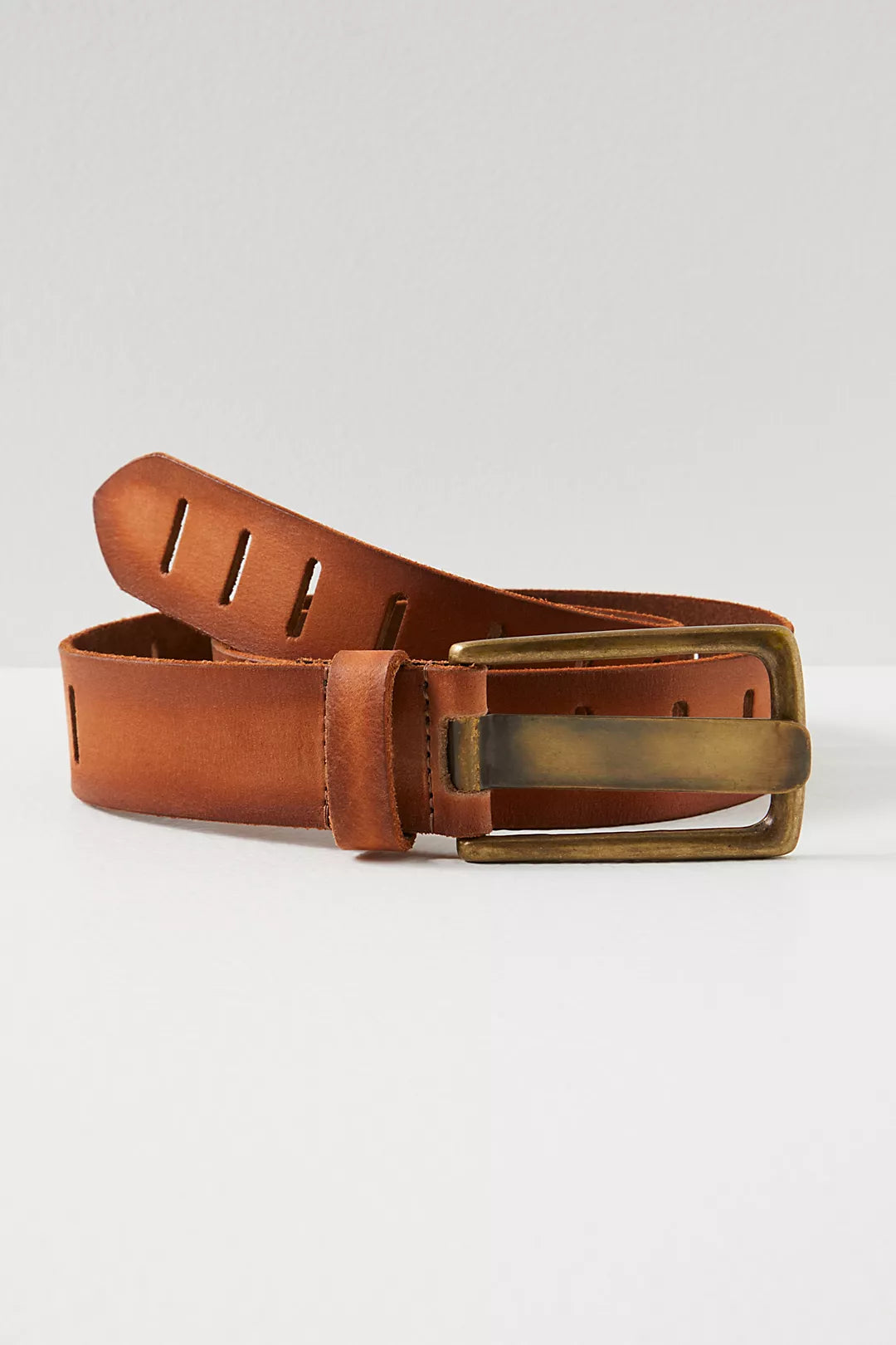 FREE PEOPLE WTF JONA BELT RUSTIC RUSSET