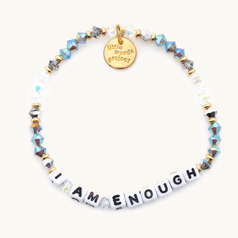 LITTLE WORDS PROJECT I AM ENOUGH BRACELET