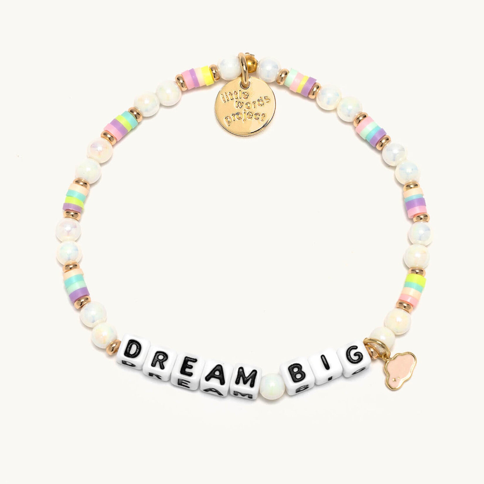 LITTLE WORDS PROJECT DREAM BIG CLOUD BRACELET