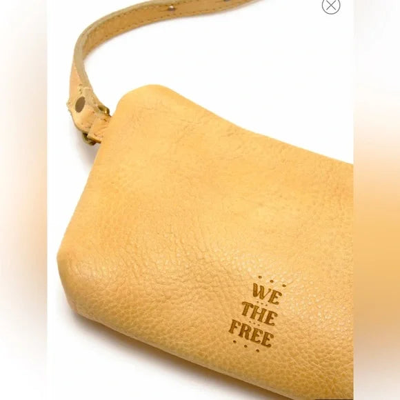 FREE PEOPLE WE THE FREE RIDER CROSSBODY BAG BUTTERED TOAST