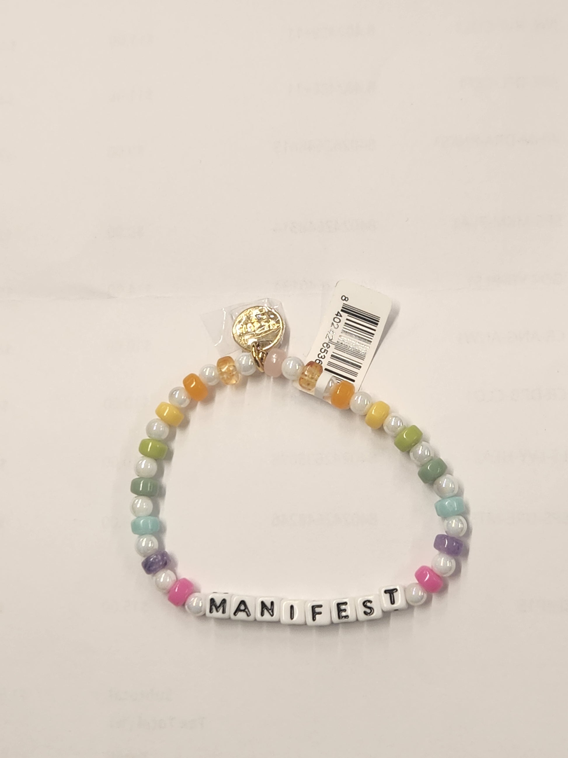 LITTLE WORDS PROJECT MANIFEST BRACELET