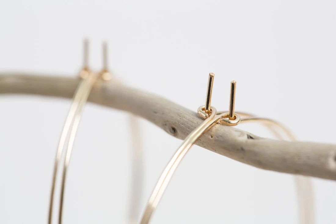  &nbsp;Desert Moon Design Sasha Hoops 14k Gold Filled