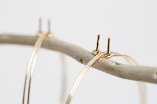  &nbsp;Desert Moon Design Sasha Hoops 14k Gold Filled
