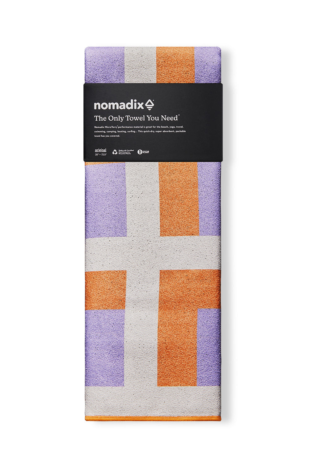 NOMADIX ORIGINAL TOWEL BOXY ORANGE LAVENDER