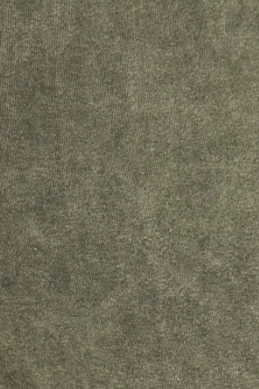 CHATOYANT MINERAL WASH WIDE LEG PANT DARK MOSS