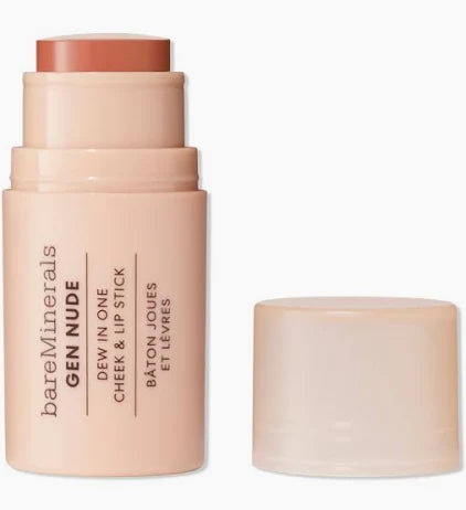 BARE MINERALS GEN NUDE Dew in One Cheek And Lip Stick All Colors