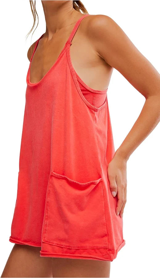 FREE PEOPLE MOVEMENT HEATHER HOT SHOT MINI GRAPEFRUIT