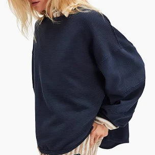 FREE PEOPLE TOTAL ECLIPSE TEE DEEPER IRIS