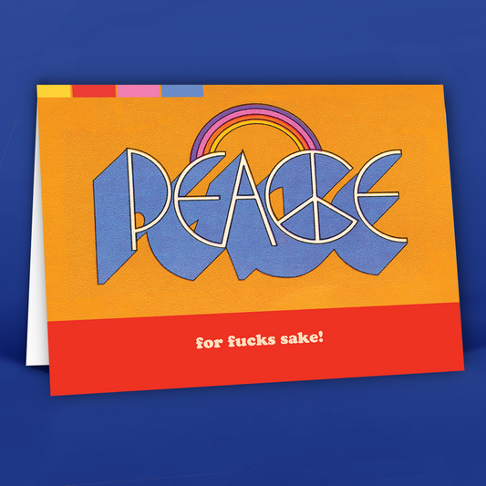 OFFENSIVE AND DELIGHTFUL GREETING CARD SW01