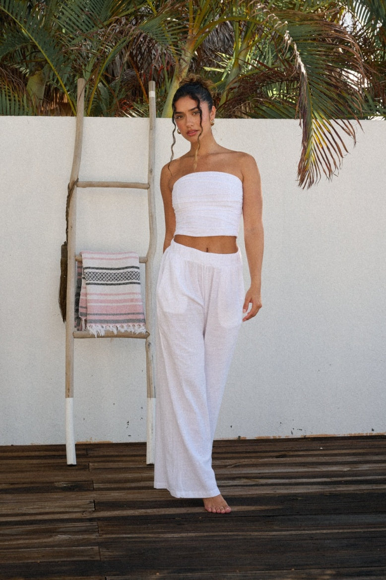 BLANCO BY NATURE CHARLOTTE TOP WHITE