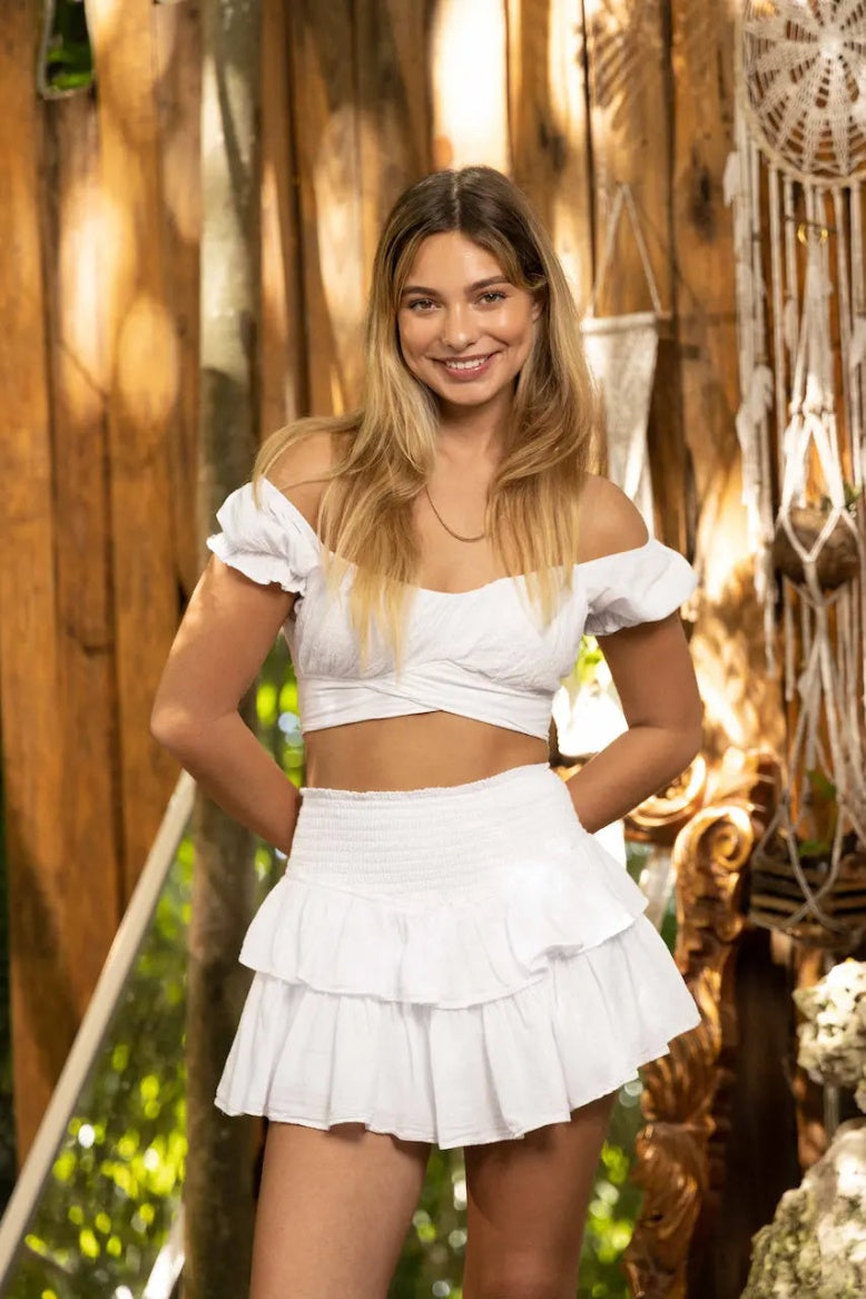 BLANCO BY NATURE LOLA SKIRT WHITE