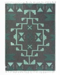 SAND CLOUD ROSARITO BLANKET FLORIDA TEAL