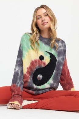 SPIRITUAL GANGSTER TIE DYE MAUDE SWEATER