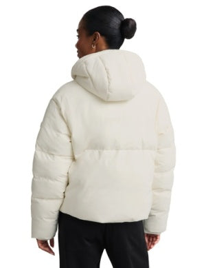BEYOND YOGA UP FOR IT PUFF MATTE JACKET SEA SALT