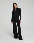 SPANX AIR ESSENTIALS TRACK JACKET BLACK