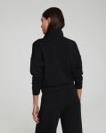 SPANX AIR ESSENTIALS TRACK JACKET BLACK