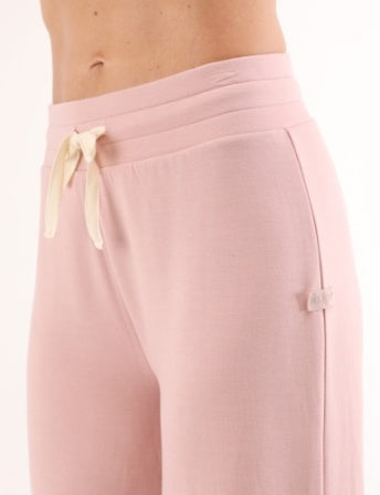 GLYDER LUXURY CLOUD FLEECE PANT ADOBE ROSE