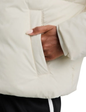 BEYOND YOGA UP FOR IT PUFF MATTE JACKET SEA SALT