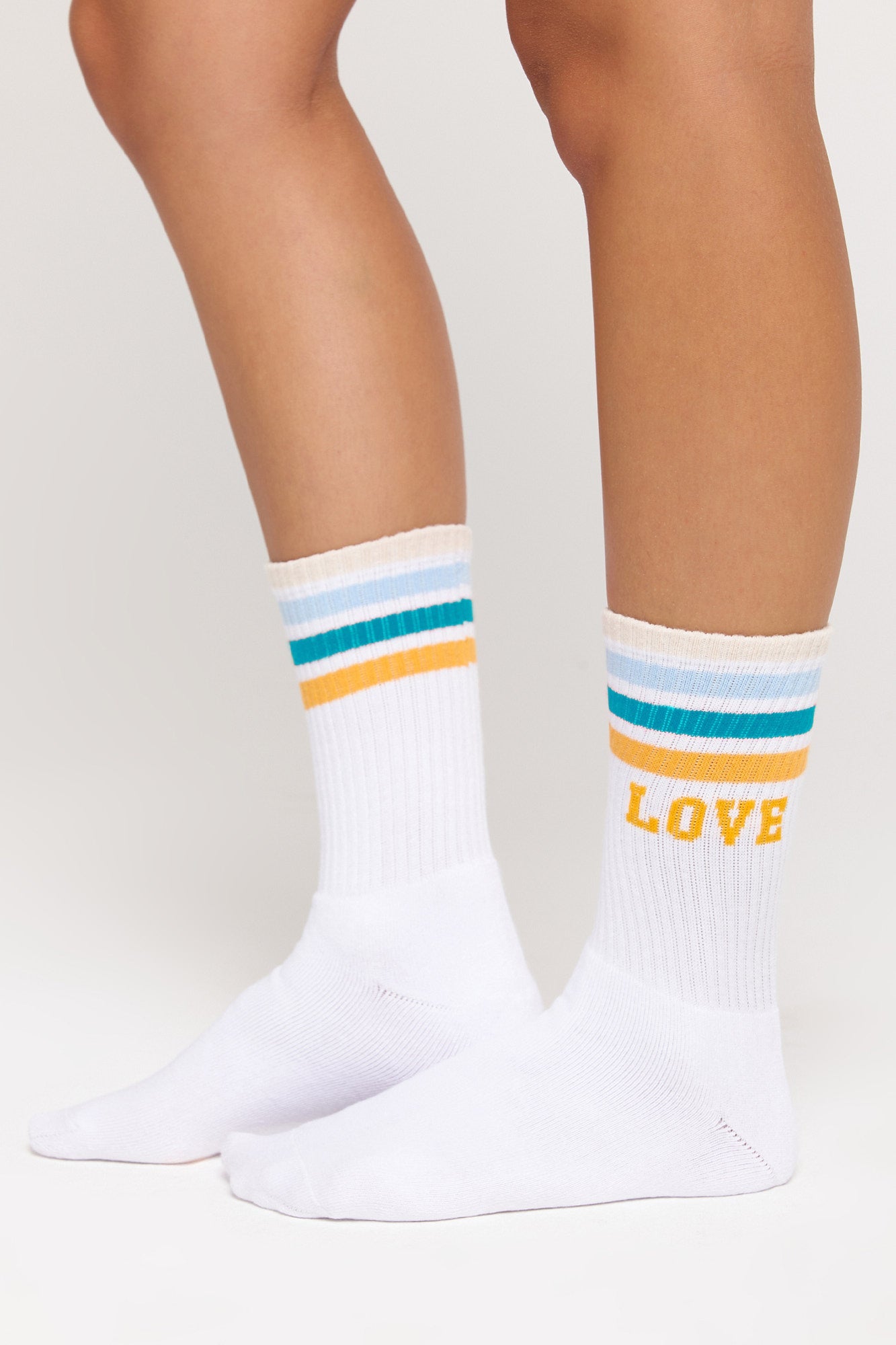 SPIRITUAL GANGSTER LOVE CREW SOCK