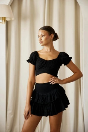 BLANCO BY NATURE LOLA SKIRT BLACK