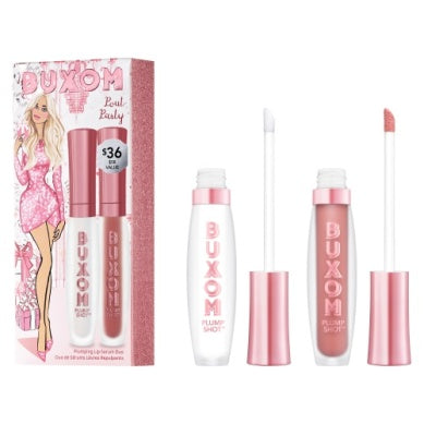 BUXOM POUT PARTY LIP PLUMPING PLUMP SHOT DUO