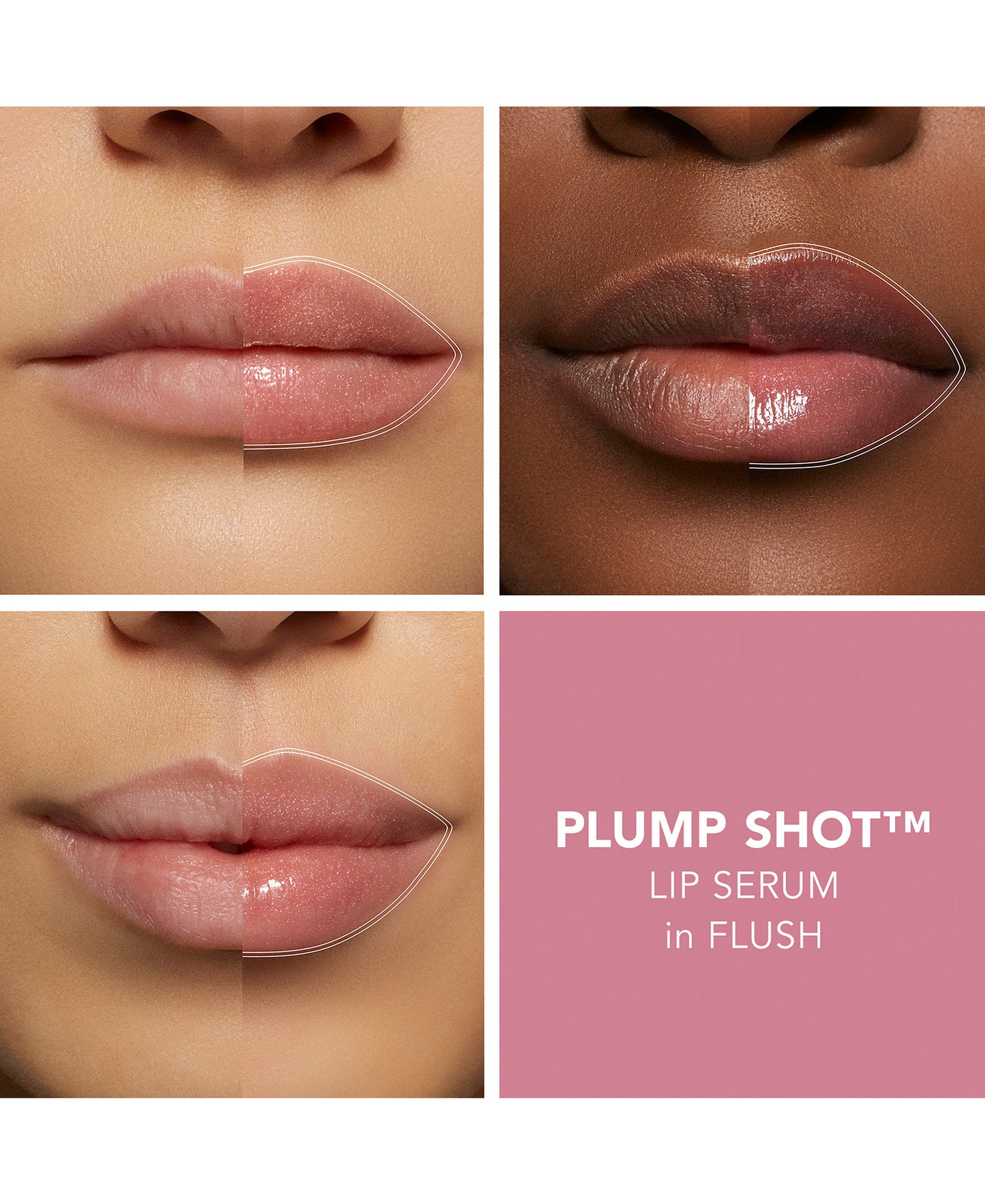 BUXOM PLUMP SHOT COLLAGEN INFUSED LIP SERUM FLUSH SHIMMER