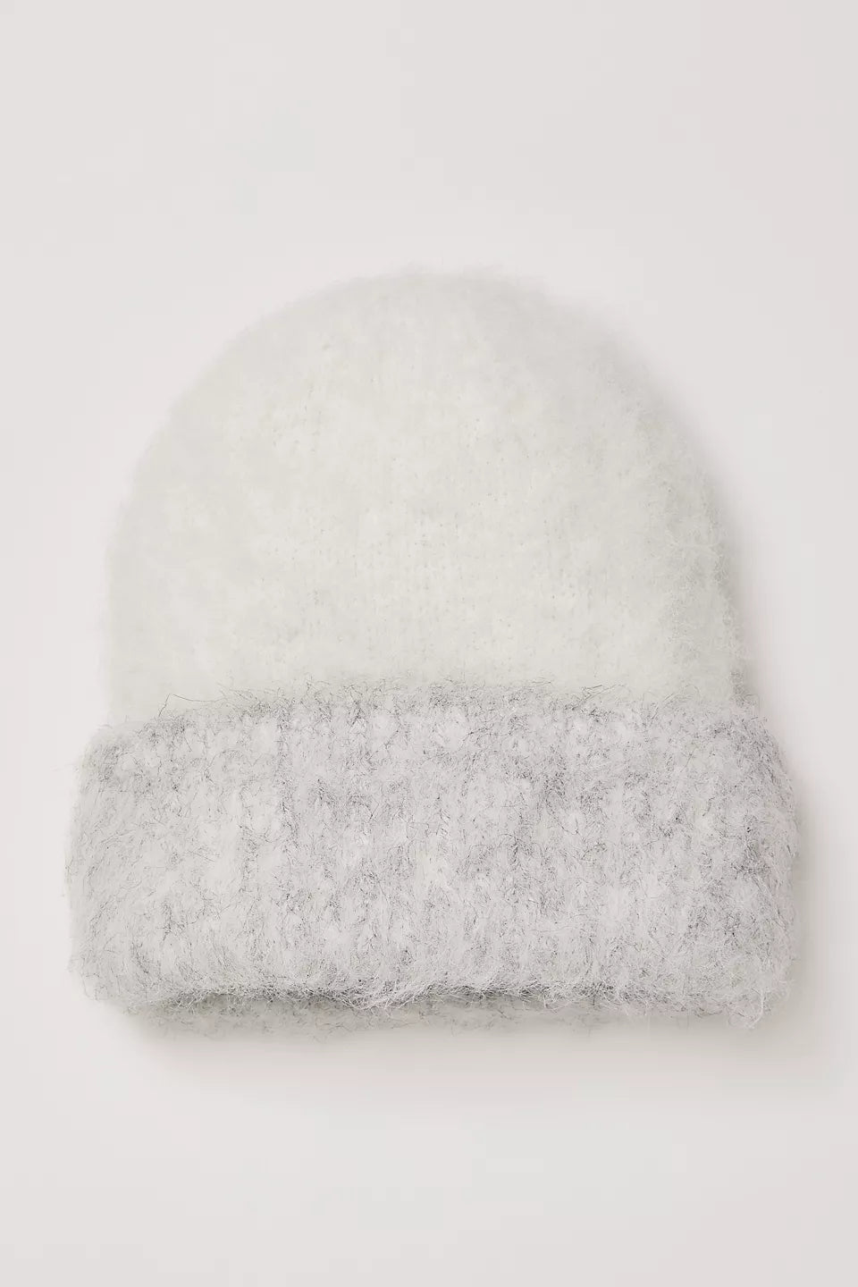 FREE PEOPLE FOREVER FUZZY BEANIE ICING