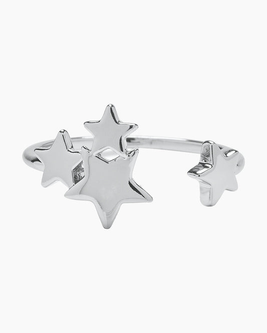 PURA VIDA STARLIGHT RING SILVER