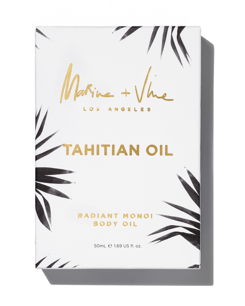 MARINE AND VINE TAHITIAN OIL - RADIANT MONOI BODY OIL