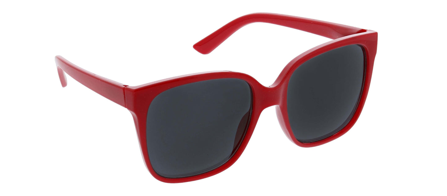 PEEPERS PALISADES SUNGLASSES NO CORRECTION RED