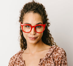 PEEPERS READING GLASSES HARLOW RED