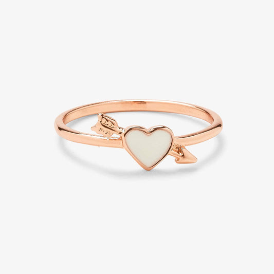 PURA VIDA LOVESTRUCK RING ROSE GOLD