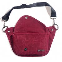 SIPSEY WILDER CRIMSON ROSE LUXE HIP POUCH