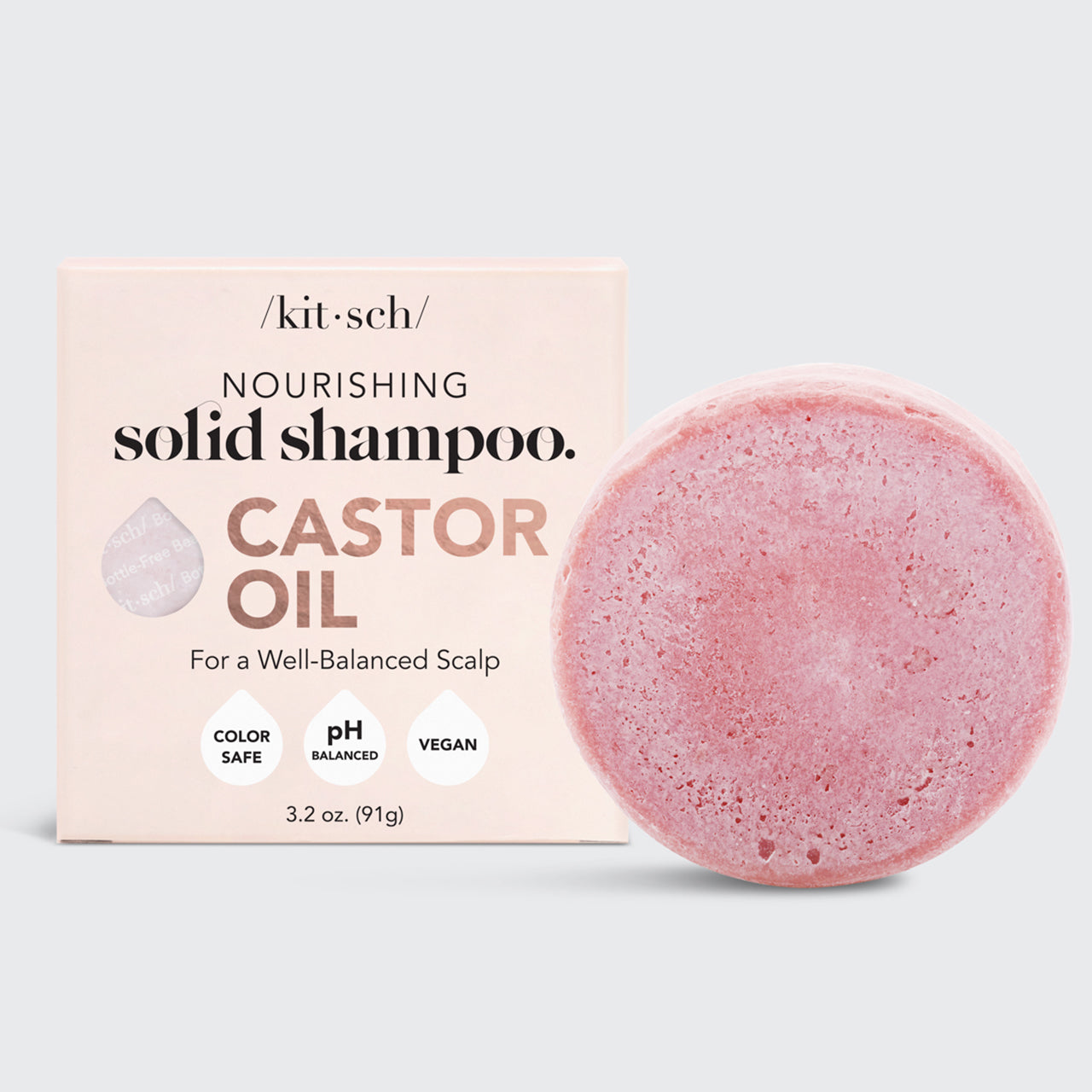 KITSCH SHAMPOO BAR CASTOR OIL