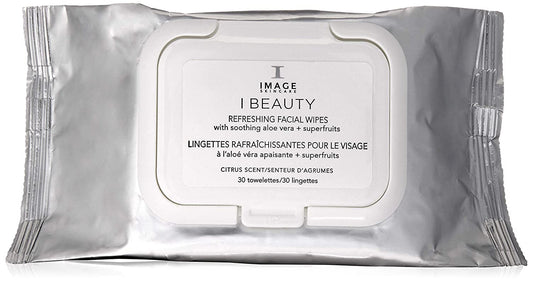 IMAGE SKINCARE REFRESHING FACIAL WIPES-30 TOWELETTES